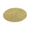 Juego de 6 manteles redondos de paja trenzada Ø38cm Spiral Color Medidas