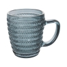 Juego de 6 tazas de café de vidrio coloreado 90 ml Geometrie C Rebajas