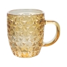 Juego de 6 tazas de café de vidrio coloreado 90 ml Geometrie C Catálogo