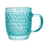 Juego de 6 tazas de café de vidrio coloreado 90 ml Geometrie C Medidas