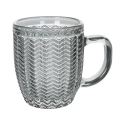 Juego de 6 tazas de café de vidrio coloreado 90 ml Geometrie C Precio