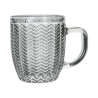 Juego de 6 tazas de café de vidrio coloreado 90 ml Geometrie C Coste