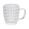 Juego de 6 tazas de café de vidrio coloreado 90 ml Geometrie C Compra