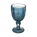 Juego de 6 copas de 265 ml en vidrio decorado con arabescos Syrah Modelo