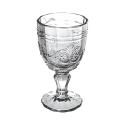 Juego de 6 copas de 265 ml en vidrio decorado con arabescos Syrah Elección