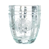 Set de 6 vasos de agua 265ml de vidrio con diseño arabesco Syrah Ocean Compra