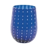Juego de 6 vasos de agua 240ml de vidrio con superficie trabajada Shiraz Rebajas