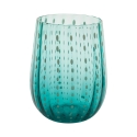 Juego de 6 vasos de agua 240ml de vidrio con superficie trabajada Shiraz Descueto