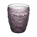 Juego de 6 vasos de agua 300ml con relieve Koralight Stock