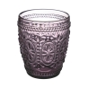 Juego de 6 vasos de agua 300ml con relieve Koralight Stock