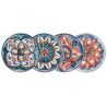 Set de 4 platos para pizza/en porcelana Ø 33cm Le Maioliche Promoción