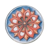 Set de 4 platos para pizza/en porcelana Ø 33cm Le Maioliche Descueto