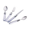 Set de 24 cubiertos de acero inoxidable para 6 personas Imperial P Villa d'Este Home Tivoli Promoción