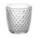 Juego de 6 vasos de agua transparentes de vidrio 325ml Diversity Rebajas