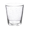 Set de 6 vasos transparentes de vidrio soplado 300ml Cancun Rebajas