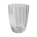 Juego de 6 vasos de agua de vidrio con lunares blancos 300ml Kalahari Stock