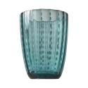 Juego de 6 vasos de agua de vidrio con lunares blancos 300ml Kalahari Características