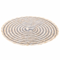 Juego de 6 manteles individuales redondos de paja trenzada Ø38cm Spiral Stone Elección