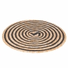 Set de 4 manteles individuales redondos de paja trenzada Ø38cm Spiral Catálogo