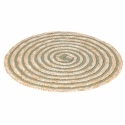 Set de 4 manteles individuales redondos de paja trenzada Ø38cm Spiral Elección