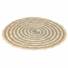 Set de 4 manteles individuales redondos de paja trenzada Ø38cm Spiral Elección