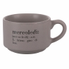 Juego de 6 tazas de café de porcelana 90 ml con soporte Victionary Week Rebajas