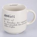 Set de 3 tazas mug apilables de gres 350ml con inscripciones Victionary L Rebajas