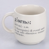 Set de 3 tazas mug apilables de gres 350ml con inscripciones Victionary L Descueto