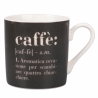 Set de 6 tazas de café de porcelana con inscripciones 90ml Victionary Caffè Stock