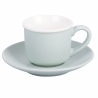 Juego de 6 tazas de café de porcelana 90 ml con platillo Shade of Ocean Rebajas