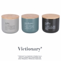 Juego de 3 frascos doble cara con tapa 0,5L Victionary Stones Oferta