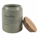 Tarro de gres para cebolla con tapa 1,6L Victionary F Promoción