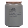 Bote de café gris con tapa de bambú 0,8L Victionary E Catálogo