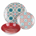 Juego de vajilla 18 piezas de porcelana para 6 personas Valladolid Oferta