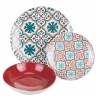 Juego de vajilla 18 piezas de porcelana para 6 personas Valladolid Oferta
