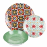 Juego de vajilla 18 piezas de porcelana para 6 personas Valladolid Rebajas