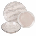 Juego de vajilla de porcelana 18 piezas para 6 personas Soho Oferta