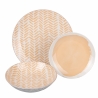 Juego de vajilla de porcelana 18 piezas para 6 personas Soho Rebajas