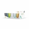 Juego de 6 vasos de agua de vidrio colorido 300ml New Mexico A Medidas