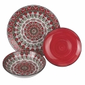 Juego de vajilla 18 piezas de porcelana para 6 personas Maya Descueto