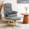 Sillón relax ergonómico con masaje, calor y reposapiés Nairo Venta