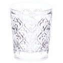 Set de 6 vasos de vidrio para agua con superficie texturizada 240ml Marrakech Venta