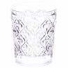 Set de 6 vasos de vidrio para agua con superficie texturizada 240ml Marrakech Venta