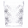 Set de 6 vasos de vidrio para agua con superficie texturizada 240ml Marrakech Oferta