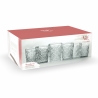 Set de 6 vasos de vidrio para agua con superficie texturizada 240ml Marrakech Rebajas