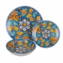 Juego de vajilla 18 piezas de porcelana para 6 personas La Tradizione Stock