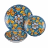 Juego de vajilla 18 piezas de porcelana para 6 personas La Tradizione Stock
