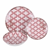 Juego de vajilla 18 piezas de porcelana para 6 personas Kasbah Porpora Venta