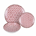 Juego de vajilla 18 piezas de porcelana para 6 personas Kasbah Porpora Catálogo