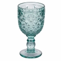 Set de 6 copas de vidrio con superficie texturizada 280ml Geometrie Ocean Oferta